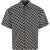 Urban Classics Laser Check Printed Boxy Shirt Blacklasercheck