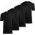 McGregor  T-shirt 4-pack Black