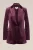 WE Fashion – Dames regular fit  velvet blazer – Regular fit – Donkerpaars –