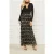 GUESS Abby Long Dress Jet Black