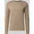 Christian Berg Men Gebreide pullover van katoen met ronde hals