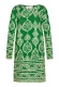 Usha Jurk  groen / natuurwit