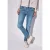 Street One Dames Jeans met verwoeste look in Blauw