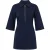TRENDYOLMİLLA Dames Donkerblauw Effen Midi Driekwart mouw A-lijn Jurken