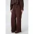 MS Mode flared broek Plus Size – bruin
