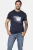 Jan Vanderstorm T-shirt Plus Size PITTER donkerblauw