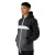 Patrick klassieke cagoule voor heren (Zwart/Wit/Grijs)