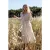 Louise Misha Dress Milla White & Gold Stripes