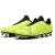 Puma Finesse leren voetbalschoenen voor heren, geschikt voor harde ondergrond (Geel/zwart)