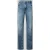 REVIEW Slim fit jeans met 5-pocketmodel