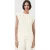 AllSaints Trisha Crinkle Top Gardenia Cream