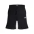 JJ REBEL JREBKENNI relaxed sweatshort zwart
