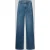 Buena Vista wide leg jeans met strikceintuur