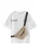 Next Shirt  beige / zwart / wit