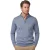 half zip trui Profuomo blauw