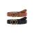 ONLY riem ONLRASMI – zwart/cognac (set van 2)