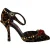 Leopard Velours Pumps met Roze Detail