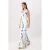 TRENDYOLMİLLA Dames Meerkleurig Abstract Maxi Mouwloos Zeemeermin Avond & Gala Jurk