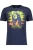 RAGMAN T-Shirt ronde hals jeans/blauw, Bedrukt