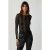 Blouse met regular fit en aantrekmodel