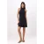 TRENDYOLMİLLA Dames Zwart Effen Kort / Mini Mouwloos Bodycon Jurken
