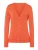heine Gebreid vest  oranje