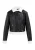 myMo ROCKS Tussenjas  zwart / wit