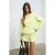 Oversized sweater met ronde hals