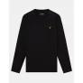Effen T-shirt met lange mouwen Lyle & Scott