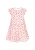 MYMO Jurk  lichtgroen / rood / wit