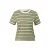 Streepjessy T-shirt met logo-applicatie dames s.Oliver