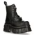 New Rock zwart lederen gevechtstorenlaarzen – M-NEWMILI083-S21