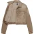 Tommy Hilfiger Oversized Crop Trucker Jacket Denim Color