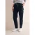 Cecil Dames Cargo broek in een gewassen look in Blauw