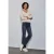 Street One Dames Slanke jeans in Blauw