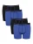 SLOGGI Boxershorts ‘Start’  blauw / zwart
