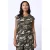 SisterS Point camouflage bodywarmer – groen