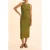 ICode Khaki Tube Dress Khaki