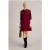 White Stuff Maple Cord Pinny Dark Red