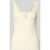 Calvin Klein Jeans Top met bandjes in riblook met logo