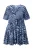 Ulla Popken Shirt  marine / lichtblauw