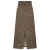 Expresso midi rok jersey bruin