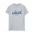 Star Wars Dames/Dames Obi-Wan Kenobi Jedi Geschilderd Font Katoenen Vriendje T-shirt (Sportgrijs)