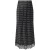 JDY midi rok met stippen – zwart