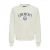 ONLY & SONS JUNIOR sweater met borduursels en tekst – ecru