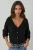 Ultra Zachte V-hals Gebuttonde Dual-use Cardigan