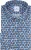 Blue Industry Overhemd Print Kobaltblauw