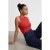 Geborduurd Mouwloos Slim-Fit Jersey Blouse