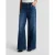 Lee Hope dames mid rise baggy wide leg jeans flash blue