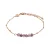 Amethist stenen armband voor dames Sloya Piana